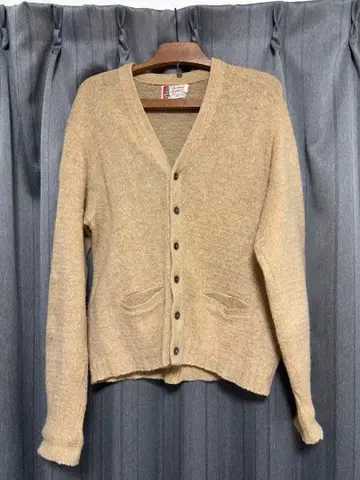 60s 모헤어 가디건 단색