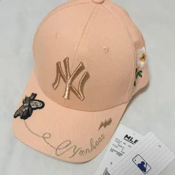 mlb korea 정품 캡 핑크