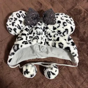 팬캡 레오파드 무늬 레오파드