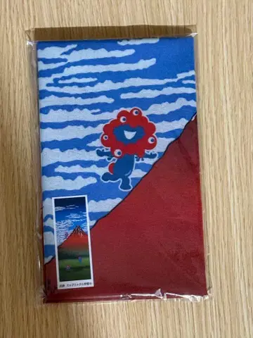 먀쿠먀쿠 에테누구이 호쿠사이 먀쿠먀쿠와 붉은 후지 먀쿠먀쿠의 그림 수건