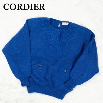 [ 새상품급 ] 콜디아 니트 스웨터 빈티지 입체 실루엣 일본제 9호