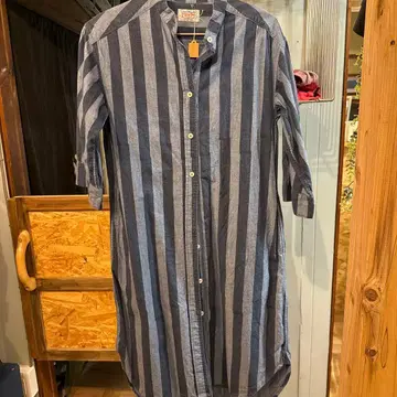 Chiang Mai DELUXE 스트라이프 셔츠 원피스