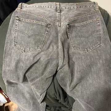 할리우드 런치마켓 블랙 데님