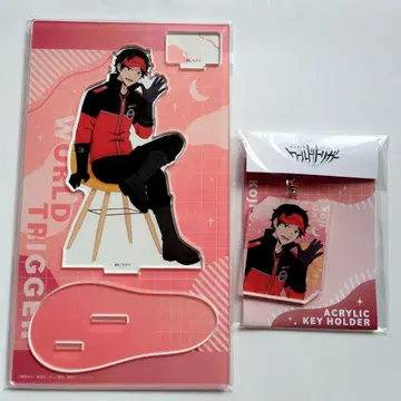 월드 트리거 아크릴 스탠드 아크릴 키링 체어 오키 코지