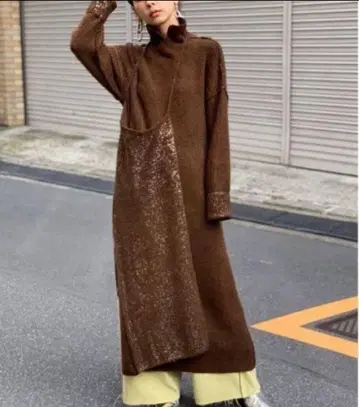 Ameri VINTAGE 니트 원피스