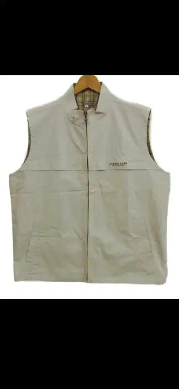 GREENCLUBS 베이지 슬리브리스 베스트 사이즈 5