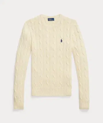 폴로 랄프 로렌 케이블 니트 스웨터