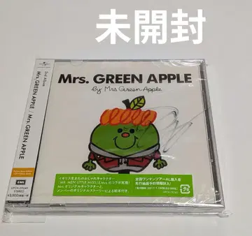 Mrs. GREEN APPLE CD 초회 한정판 B 미개봉 레어