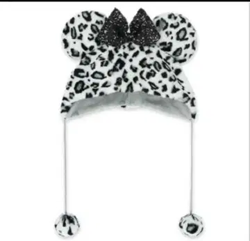 디즈니 리조트 표범 무늬 팬 캡