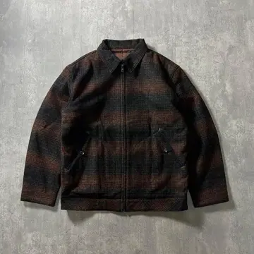 50s 복각 스포츠 자켓 옴브레 체크 블루종