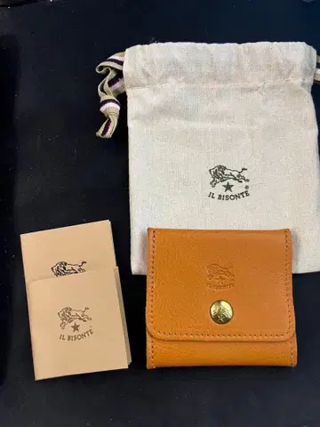 [ 새상품 ] IL BISONTE 코인 케이스