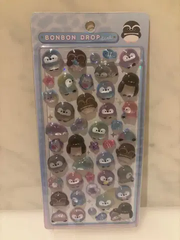 수족관 펭귄 완판템 정품 모자 꽁지 드롭 씰 쿠리아