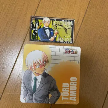 명탐정 코난 코난전 아무로 토오루 아크릴 블록 코스터