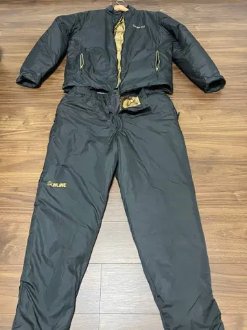 SUNLINE 낚시 수트 (상하의 세트) 블랙