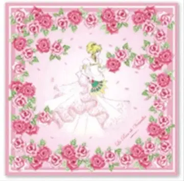 베르사유의 장미 손수건 스카프 생애 단 한 번의 드레스 핑크