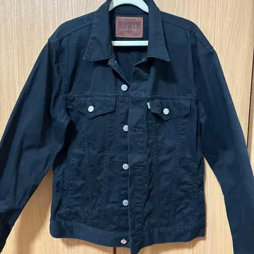 EDWIN 블랙 데님 자켓