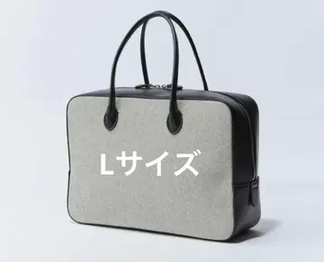 MAISON CANAU 박스 보스턴 백 L 팬더 사토 카나코 별주