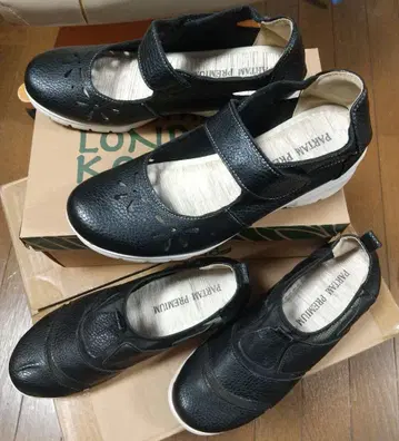 PARTAM PREMIUM 블랙 23EEE 23.5EEE 두 켤레