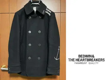 BEDWIN & THE HEARTBREAKERS 블랙 P 코트