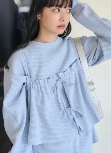 FREAK'S STORE 새상품 와플 롱T 뷔스티에 세트