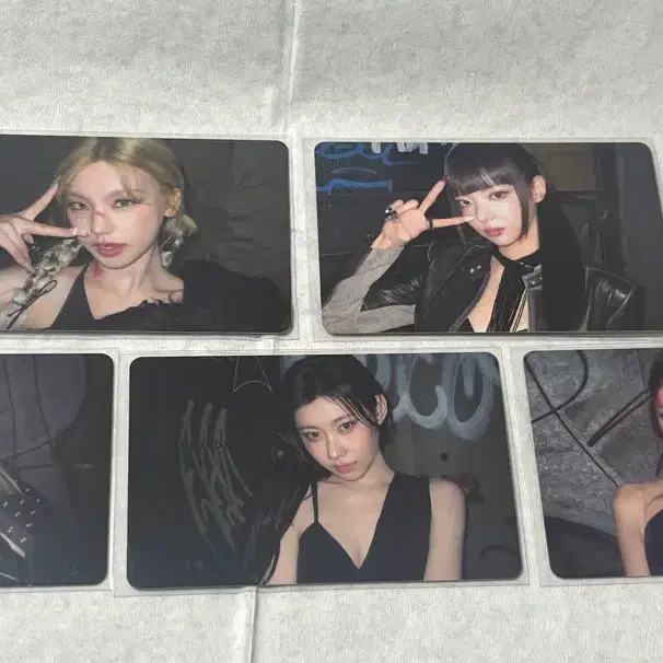 [양도] 있지(ITZY) 터널비전 포카앨범ver. 앨포 일괄