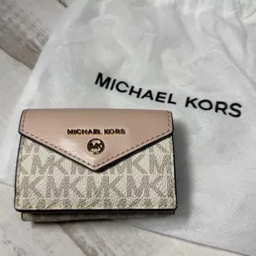 MICHEAL KORS 마이클코어스 3단 폴더형 지갑 핑크