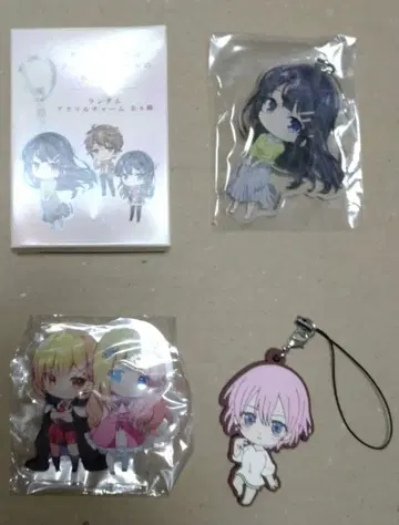 청춘 돼지 녀석은 란도셀 걸의 꿈을 꾸지 않아 랜덤 아크릴 참 외 세트