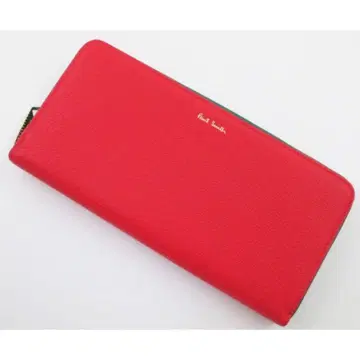 수량 한정 새상품 박스 없음 폴스미스 인기 지퍼 장지갑 코랄