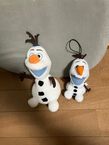 겨울왕국 올라프 봉제 인형 2개 세트
