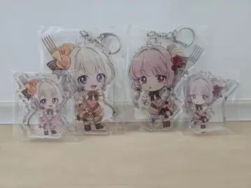 결성별 아카리 유즈키 유카리 마루이 콜라보 아크릴 키링 아크릴 블록
