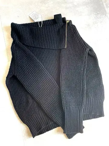 새상품 개럴개런트 라운지 드레스 오프리 큼직한 니트 울 캐시미어