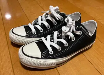 CONVERSE ALL STAR 블랙 스니커즈 22.5cm 미사용 새상품