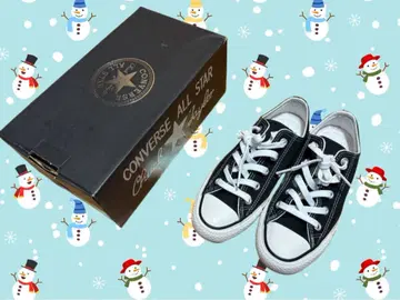 CONVERSE ALL STAR 블랙 스니커즈 22.5cm 미사용 새상품