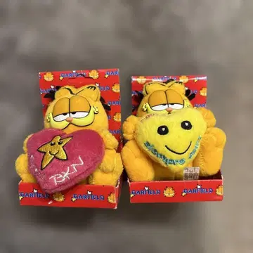 가필드 미니 사이즈 봉제 인형