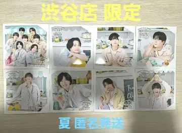 나니와단시 마시카쿠 사진 Summer 시부야점 8장 세트