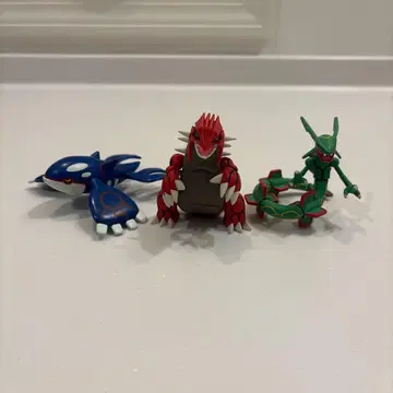 포켓몬스터 몬코레 묶음 판매 그란돈 가이오가 레쿠자