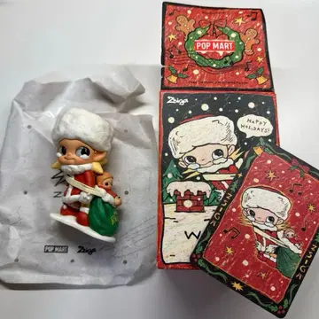 POP MART Zbiiga 크리스마스 피규어
