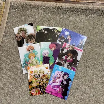 세븐 고스트 아크릴 카드 8개 세트