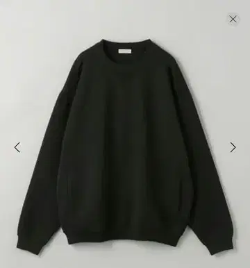 BEAUTY&YOUTH 밀라노리브 맨투맨 크루넥 니트