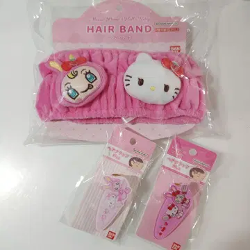 메조 피아노 x 헬로키티 헤어 클립 헤어밴드 키티 산리오