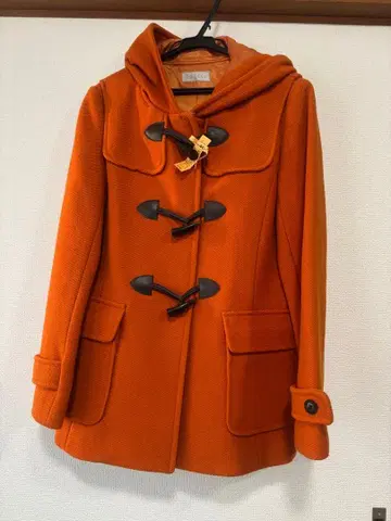 오렌지 더플 코트 사이즈 7AR