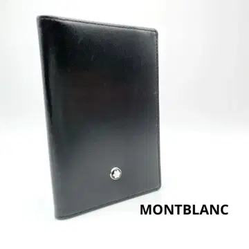 MONTBLANC 몽블랑 2단 명함지갑 카드 케이스 블랙