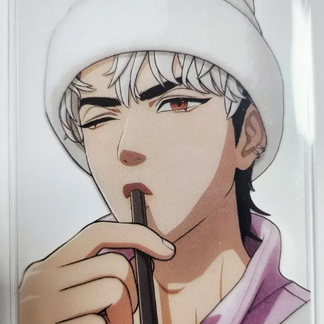 플레이브 플뿌 포카앨범 투명포카 은호