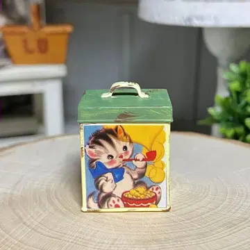 미니어처 주방 선반 캐니스터 A 인형의 집