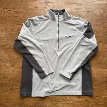 MOUNTAIN HARD WEAR 플리스 자켓 그레이 하프 지퍼