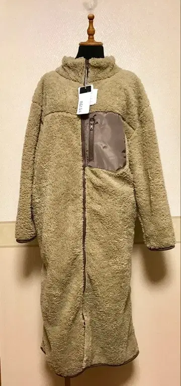 Mitis 롱 보아 플리스 스코트 미사용 택 포함