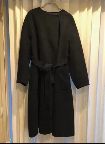 투모로우랜드 Ballsey 네이비 울 코트 네이비 보르지