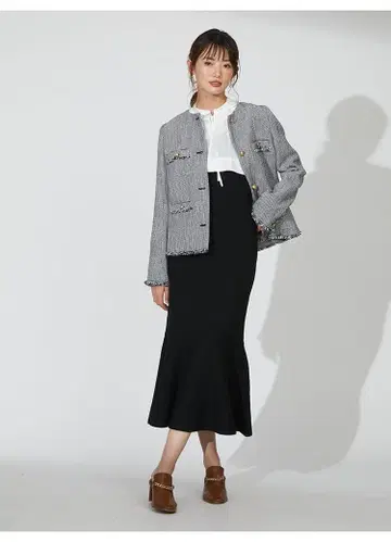 클래식 노카라 자켓