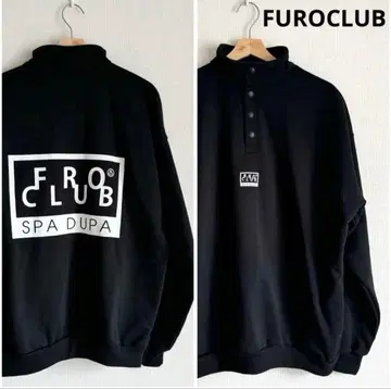 프릭스스토어 FUROCLUB 맨투맨 트레이닝복 블랙