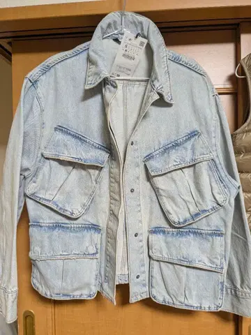 데님 자켓 S 사이즈 라이트 블루